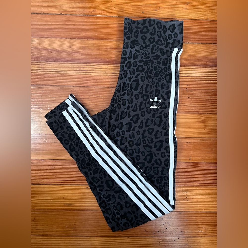 Adidas Leopard Print Leggings